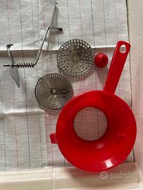 Passaverdure Classico Rosso-2 Dischi - Marca Rulex