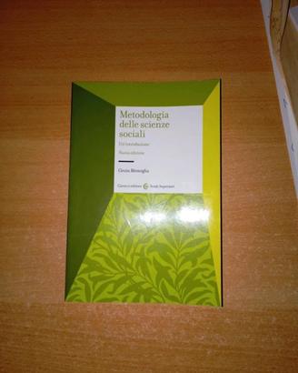 Libro “Metodologia delle scienze sociali”