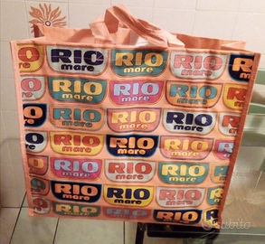 Borsa spesa colorata Rio Mare