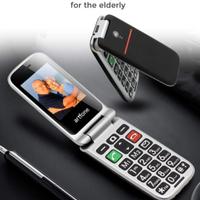 artfone CF241A Nero - Telefono Cellulare per Anzia