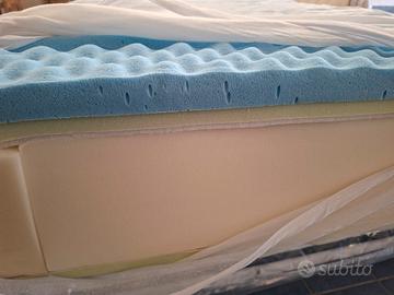 MATERASSO SINGOLO MOLLE INSACCHETTATE E MEMORY 