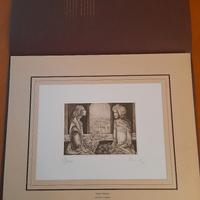 Incisione di A. Galeazzi  "Omaggio a Brescianini"