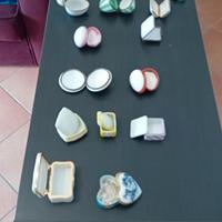 scatoline in ceramica di limoges 