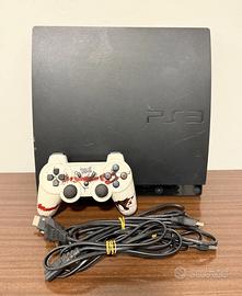 Sony PS3 Playstation 3 Slim 320 GB Completa + Cavi
