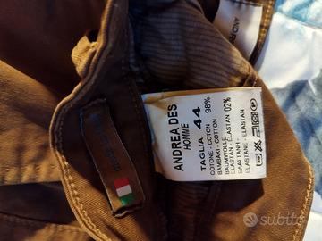 Pantaloni marroni Andrea des taglia 44