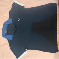 Polo fred perry da uomo blu scruro