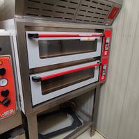 Forno pizza elettrico professionale doppia camera