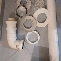 Kit tubi per caldaia a condensazione.