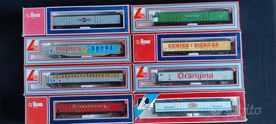 Lima H0 - carri isotermici / pareti scorrevoli