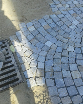 Stock Sanpietrini per pavimento