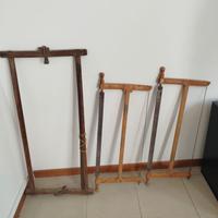 Sega antica a telaio