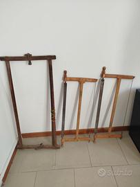 Sega antica a telaio