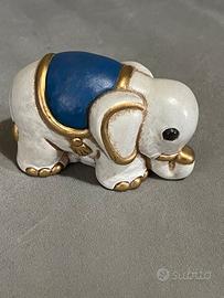 Elefante blu presepe classico Thun