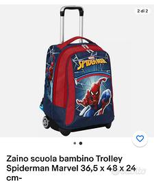 zaino trolley per scuola elementare 