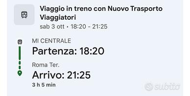 Biglietto treno