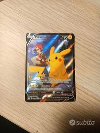 carta pokemon pikachu v trainer gallery