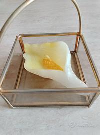 candela con cestello 