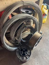 Stock filo di ferro/inox/ottone