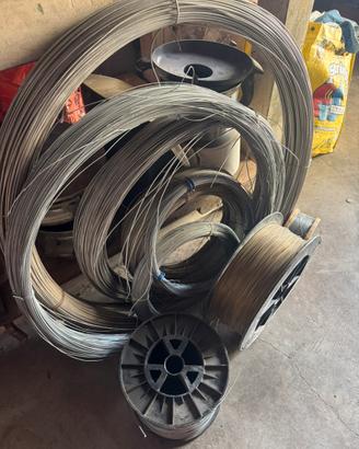 Stock filo di ferro/inox/ottone