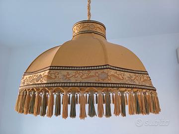 Lampadario paralume Vintage