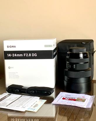 Obiettivo Sigma 14-24mm f/2.8 Dg HSM Art (attacco