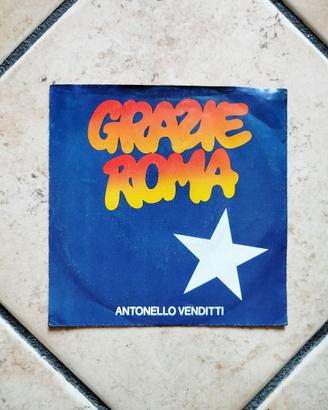 Antonello Venditti - Grazie Roma 45 giri