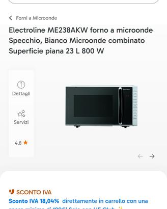 Forno a microonde Electroline