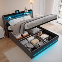 letto con contenitore 