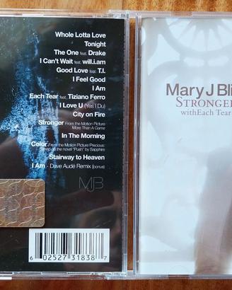 CD Mary J Blige - Stronger with each tear