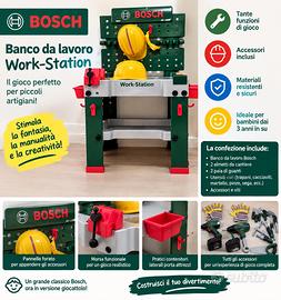 Banco lavoro Bosch Work Station utensili accessori