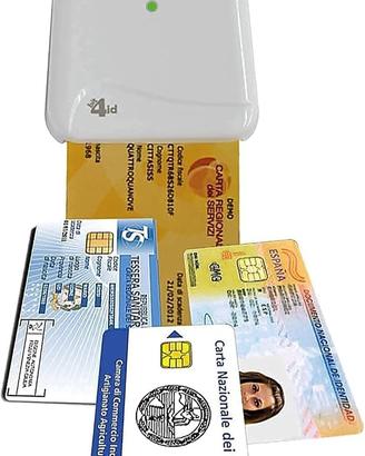 Lettore Smart Card bit4id USB per CNS, SPID