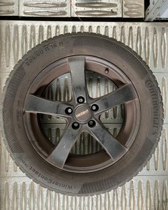4 gomme invernali Continental 205/60 R16