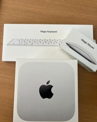 mac mini m4 chip + magic keyboard + magic mouse