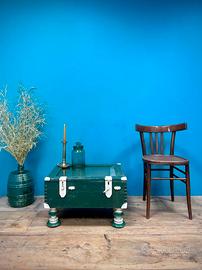 TAVOLINO DA CAFFE' SOGGIORNO INDUSTRIAL CASSETTA