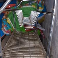 Poggiapiatti vintage in metallo anno 1967 euro 2