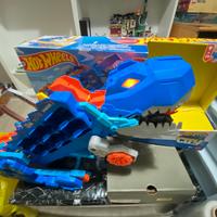 Hot wheels t-rex trasporter perfetto