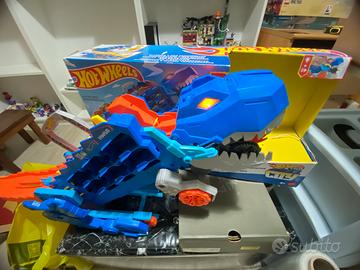 Hot wheels t-rex trasporter perfetto