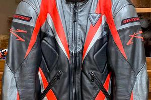 Giubbotto moto in pelle Dainese