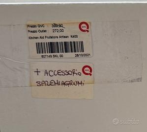 Kitchen Aid frullatore + acessorio spremiagrumi