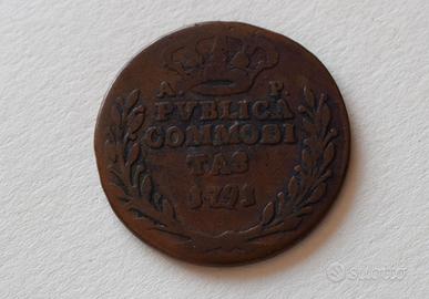 3 TORNESI 1791 REGNO DI NAPOLI – FERDINAND IV