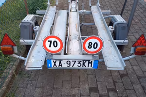 Carrello/rimorchio portamoto Ellebi LBM285