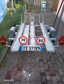 Carrello/rimorchio portamoto Ellebi LBM285