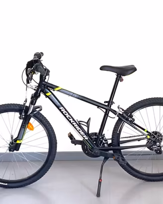 MOUNTAIN BIKE  24"  Rockrider ST500 nera x ragazzo