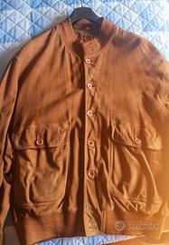 Giubbotto scamosciato uomo