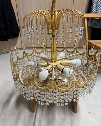 Lampadario e abat-jour vintage stile impero