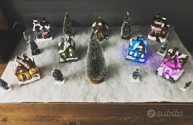 Casette villaggio di Natale