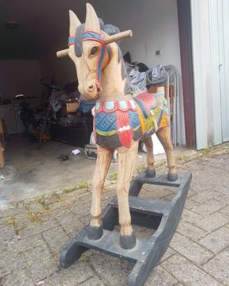 cavallo a dondolo anni 40