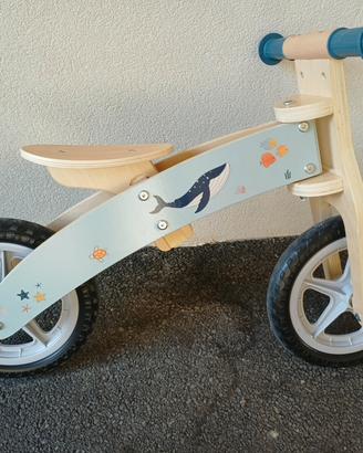 Coppia di bici senza pedali per bimbi