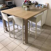 4 sgabelli alti da interno o esterno