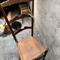 4 sedie Chiavarine da restaurare